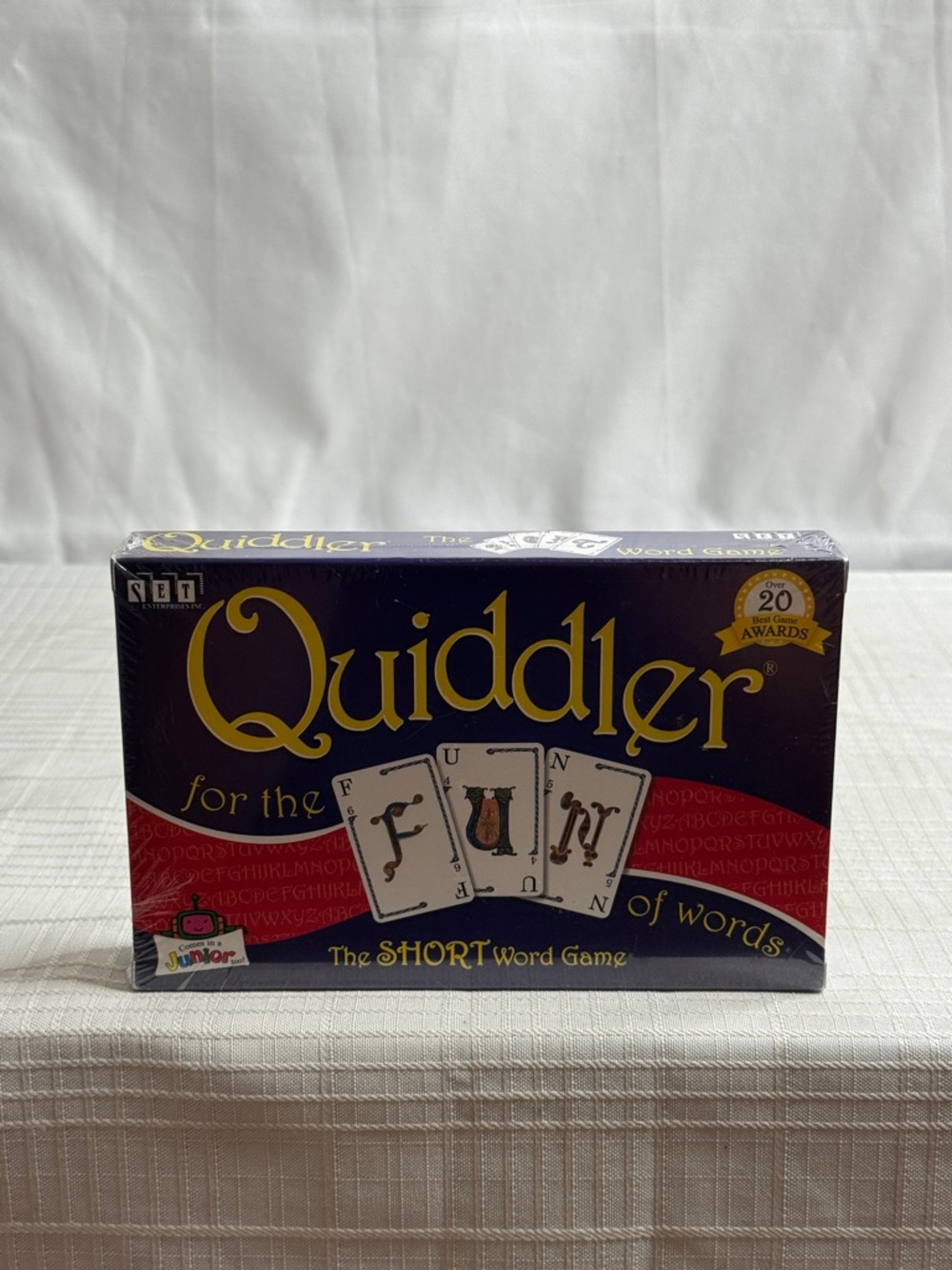 Quiddler The Short Word Game Party Card Game SET Enterprises BRAND NEW SEALED